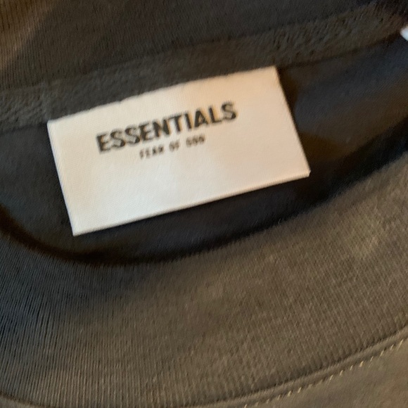 Fear Of God Essentials Long Sleeve Black - Picture 3 of 8